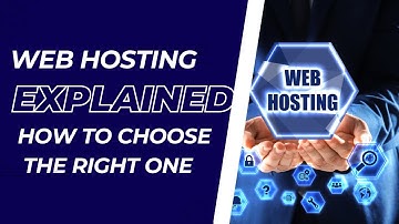 Web Hosting Explained How to Choose the Right One| BEST Web Hosting Guide| Understanding Web Hosting