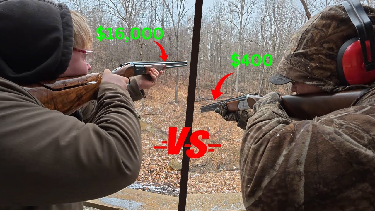 $16,000 Kolar Arms vs $400 Hatsan Optima D12 | Sporting clay shooting ...