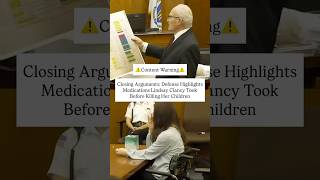 Closing Arguments: Defense Highlights Medications Lindsay Clancy Took Before Killing Her Children