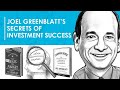 Secrets of investment success w joel greenblatt rwh003