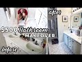 DIY Bathroom Makeover on a Budget 2021 | Bathroom Remodel Under $500 | Decorating Ideas