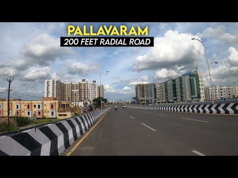 Chennai 4K | Pallavaram | 200 Feet Radial Road | Pallavaram to Thoriapakkam | India 4K Vlog