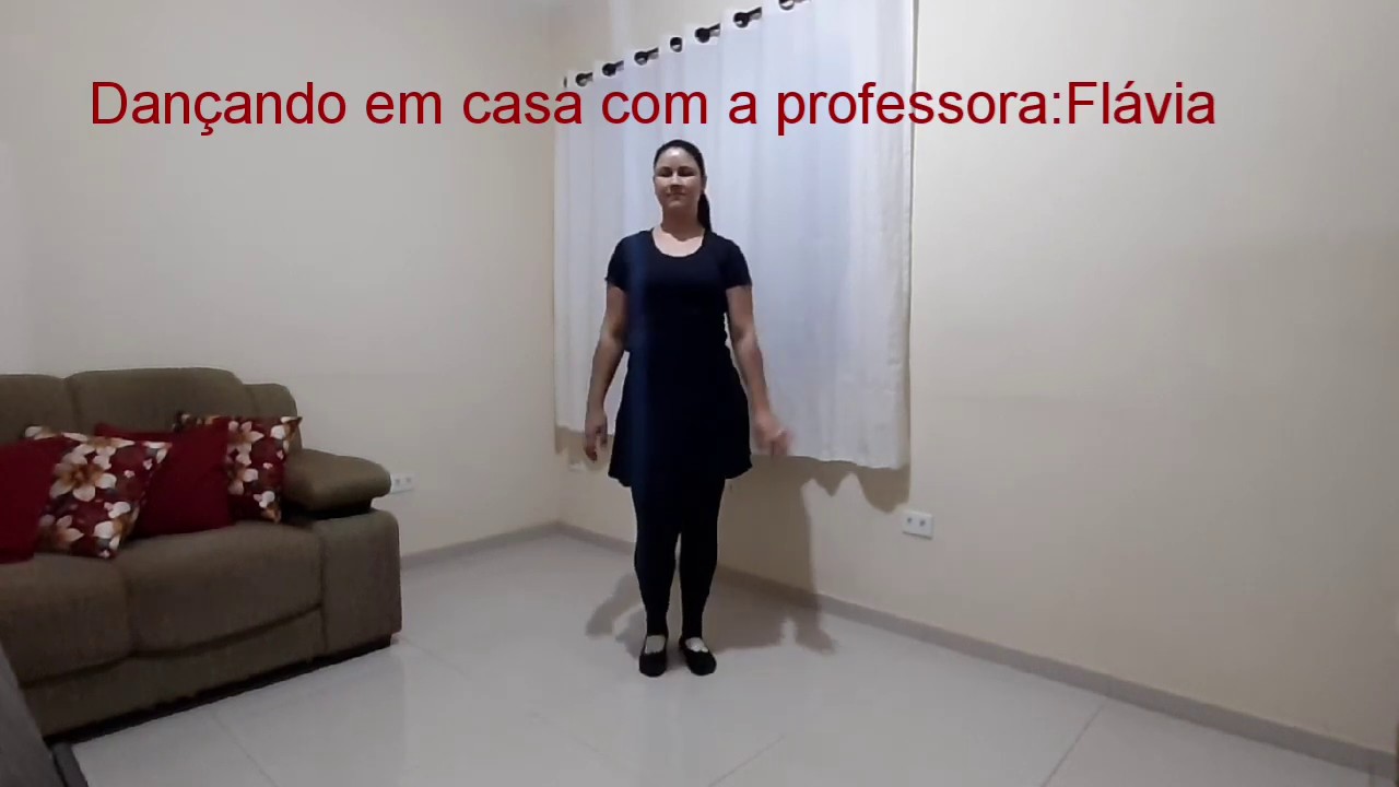 Dançando em casa.  COLORIDOS , PALAVRA CANTADA