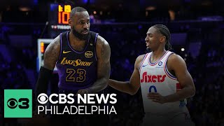LeBron James, Sixers to open season vs. Knicks, will play Lakers on Christmas