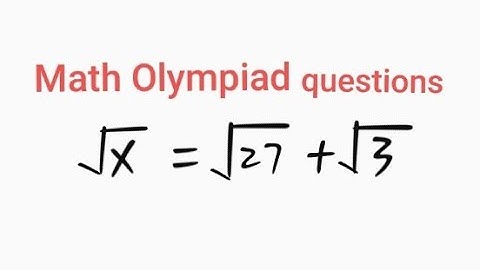 Math Olympiad question|square root simplification|can you solve this? find value of x? #shortsfeed