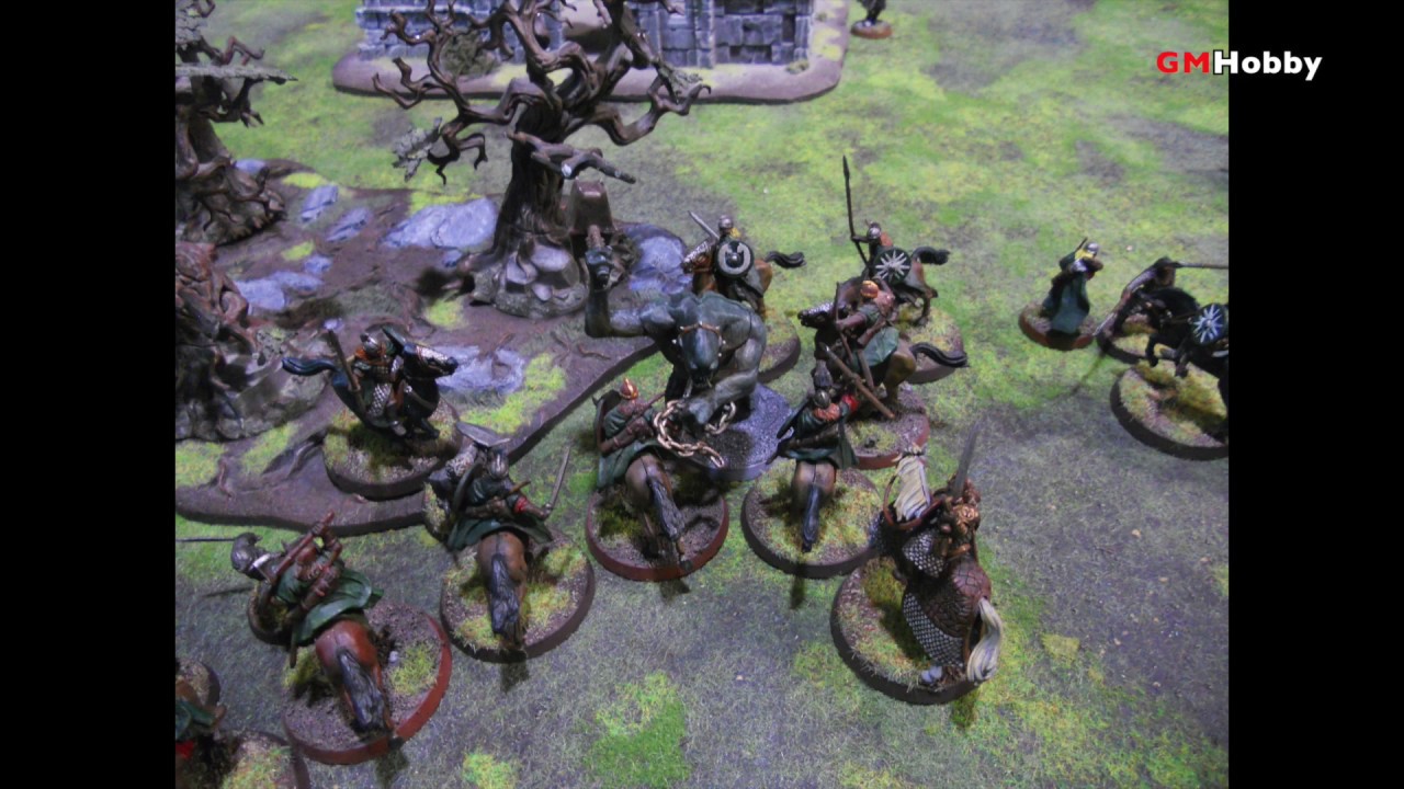 Lord Of The Rings Middle-Earth SBG - Rohan vs Mordor (juego 1) - YouTube