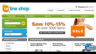 Download Electronics Store OsCommerce Template by  Matrix