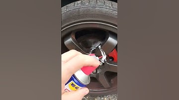 Take off rust of the wheels