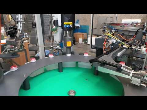 Automatic rotary capping
