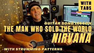 Nirvana Guitar Song Lesson The Man Who Sold The World MTV Unplugged
