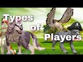 WildCraft: Types of Players - 10 different situations | Funny & Exaggerated | [Sarah Panda]