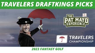 2023 Travelers Championship Golf DraftKings Picks, Final Bets, One and Done, Weather | PGA DFS PICKS