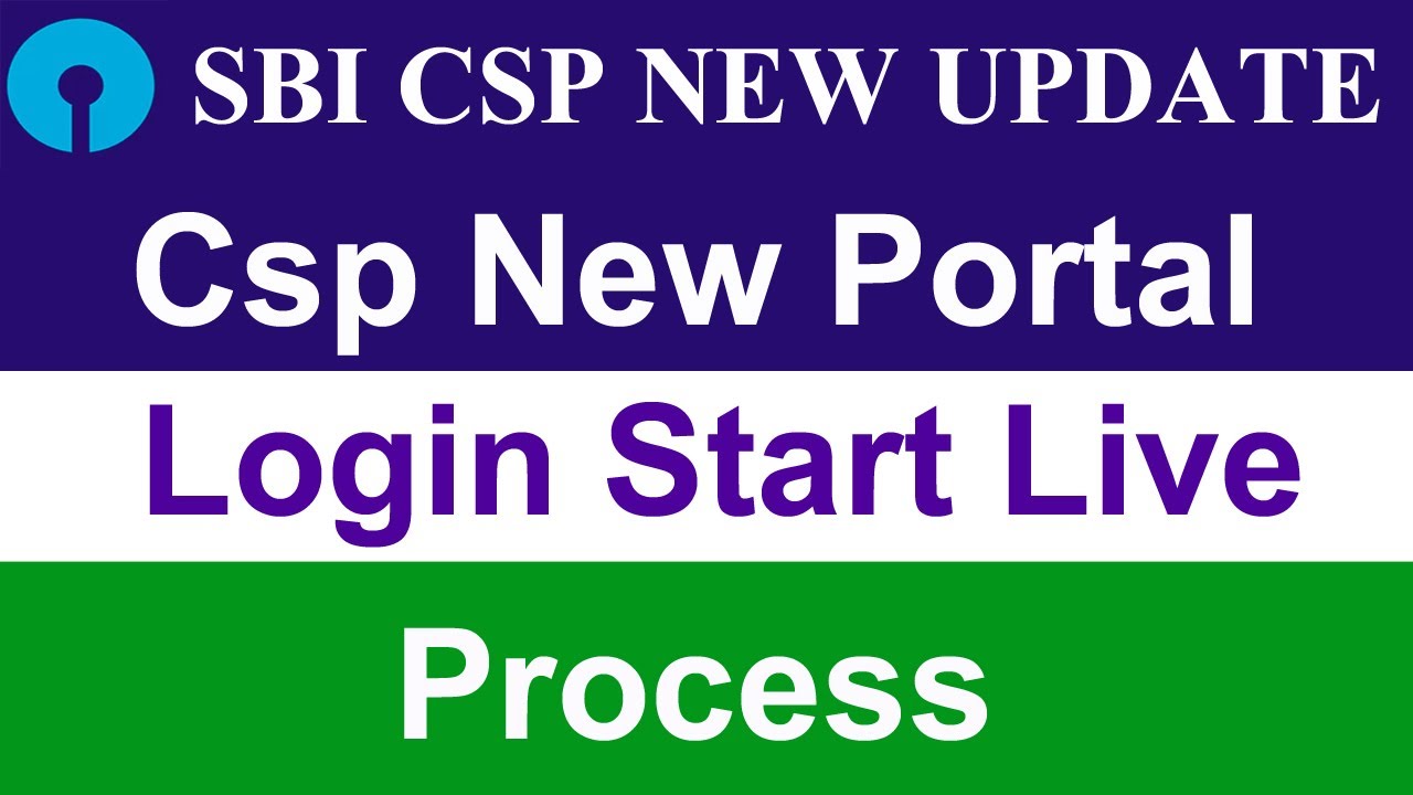 Sbi Csp New Link Start | Sbi Csp Direct New Portal Login | Sbi Csp New Update 