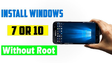 How to Install/Run and Use Windows XP/7/8/10 on Android Phone without Root in Hindi/Urdu
