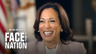 Vice President Kamala Harris on 'Face the Nation with Margaret Brennan' | full interview