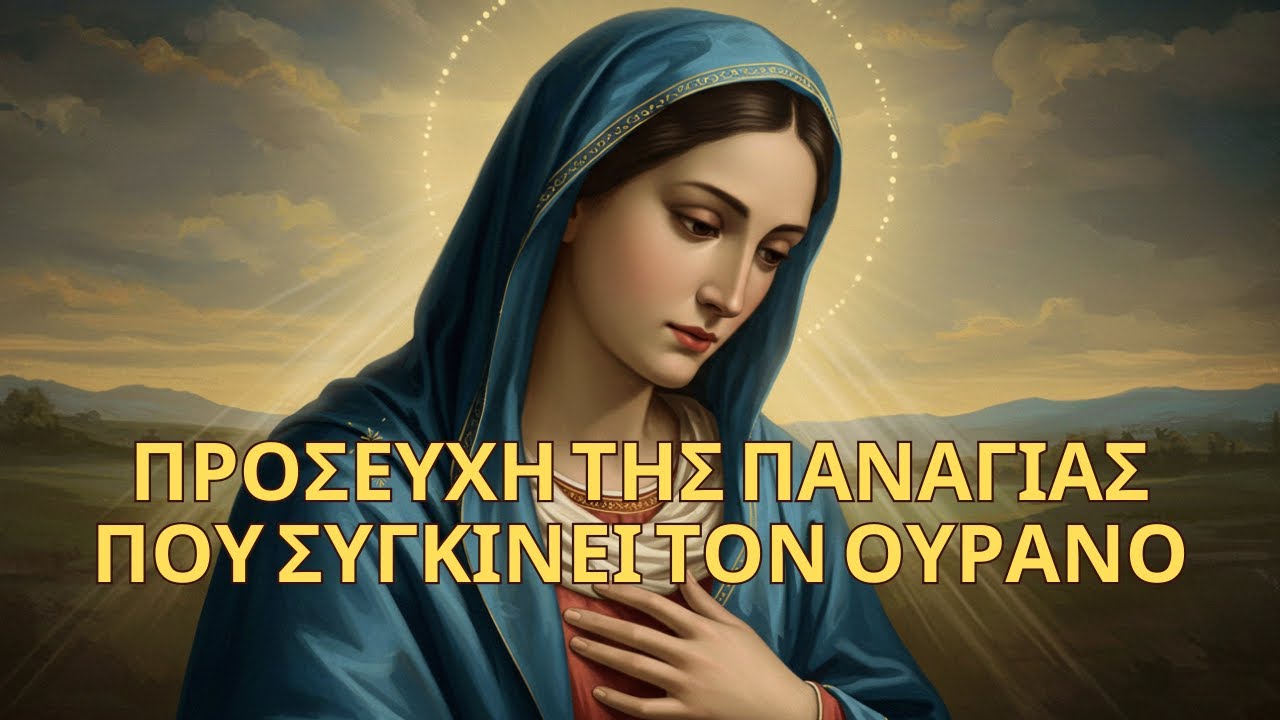 Η Παναγία νιώθει τον πόνο σου – άνοιξε την καρδιά σου με αυτή την προσευχή στον Ουρανό!