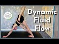 60 min dynamic fluid flow  strong stretchy creative vinyasa yoga