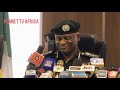 New IGP Resumes: Unveils Reform Agenda, Pledges Professionalism, Accountability Policing