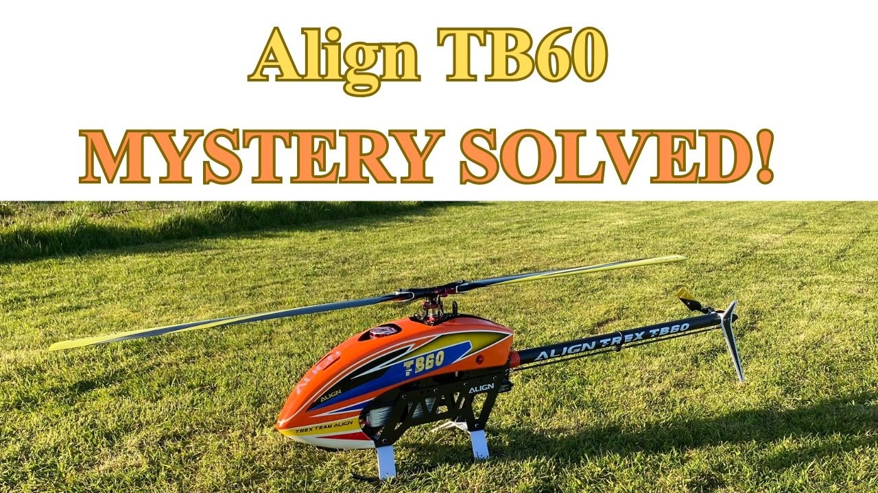 Align TB60 Mystery Solved - Rotorflight Blackbox Confirms It