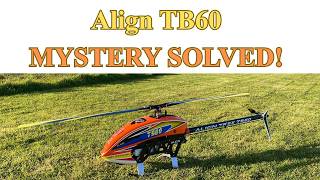 Align TB60 Mystery Solved - Rotorflight Blackbox Confirms It!