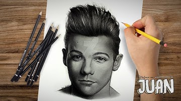 Drawing LOUIS TOMLINSON from One Direction