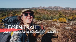 Heysen Trail Part 1: Parachilna to Hawker