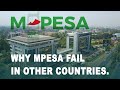 Why mpesa fail in other countries