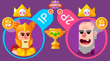 Bowmasters Best Gameplay Ever with Lil Dump Jeremy | #Shekharmine