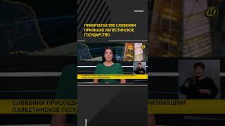 Правительство Словении признало Палестинское государство #short #shorts #shortvideo