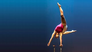 solo handbalancing act  Megan Gendell