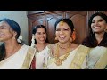 Kerala Bridal Makeover  #Traditional Hindu bridal look #Natural makeover #vikasvksmakeupartist