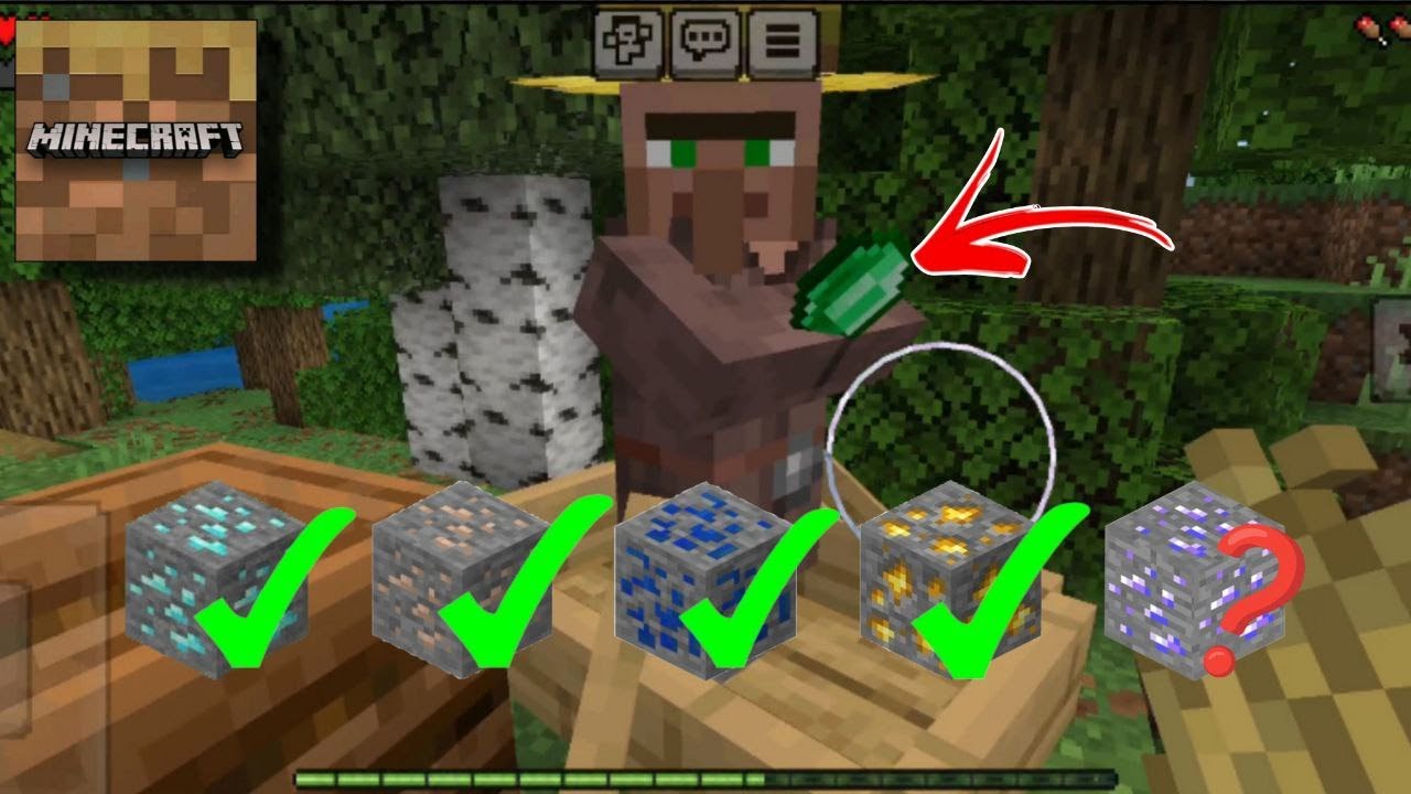 Minecraft Trial - How to find diamonds, lapis lazulis, golds, irons and all ores