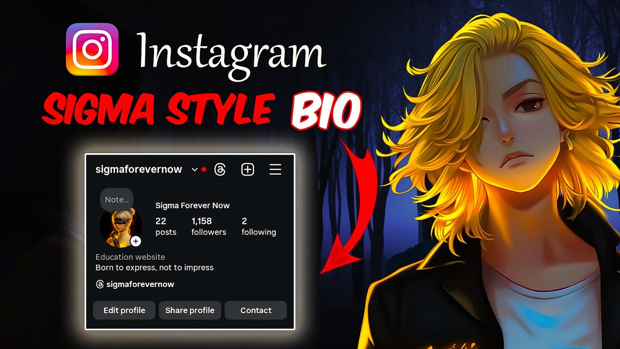 How to Create the Ultimate Sigma Bio for Instagram