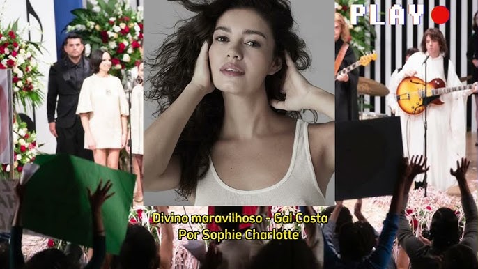 Intérprete de Gal Costa no cinema, Sophie Charlotte impressiona ao cantar  no Altas Horas