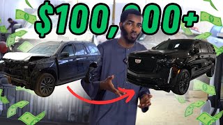 How To Make $20,000+ Flipping A Cadillac Escalade (Episode #1) || MrFlipWhips