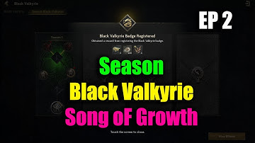 Legend of Ymir Season Black Valkyrie Song of Growth EP 2