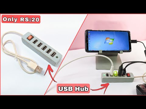 How To Make USB Hub at Home Easily | Make USB Hub For PC and Smartphone | Multiple Charging Point