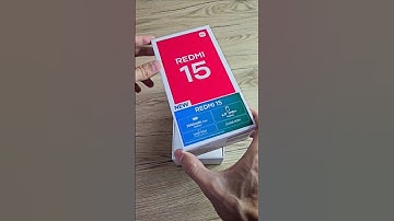 Redmi 15 Unboxing New