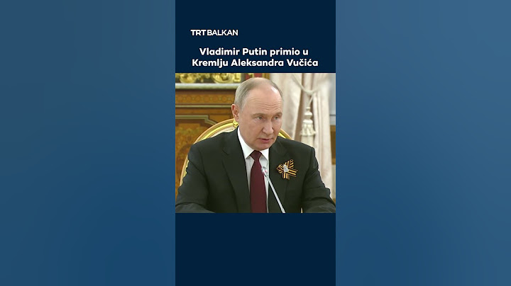 Putin i Vučić se sastali u Moskvi