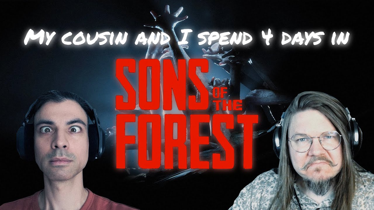 My cousin and I play Sons of the Forest for the first time and try to survive for 4 days!