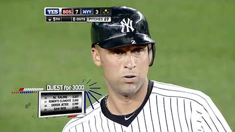 2011/06/08 Jeter's RBI double