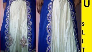 Front U cut slit kurti full video drafting cutting and stitching DIY