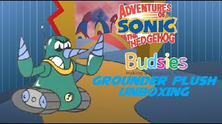 Adventures of Sonic the Hedgehog Budsies Grounder Plush Unboxing