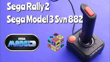 Sega Rally 2 - Supermodel SVN 882 - 4K Testing - All Working Roms #Supermodel #Model3 #Launchbox