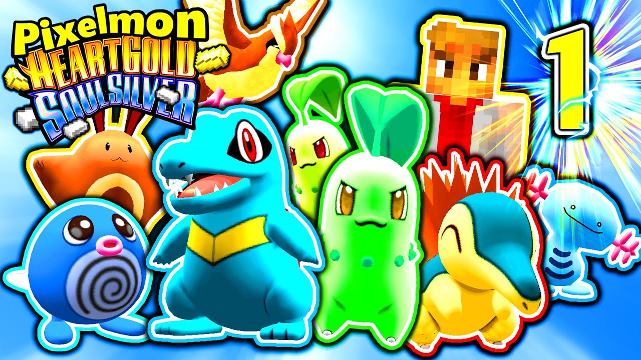 Minecraft Pixelmon Heartgold And Soulsilver Episode 1 Minecraft Pokemon Mod Youtube