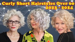Curly Short Hairstyles for Women Over 60 in 2023 - 2024 screenshot 5