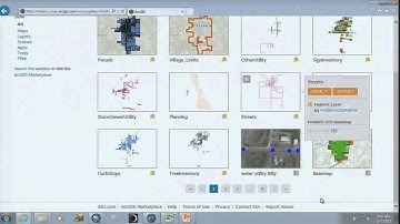 Asset Management Using ArcGIS Online for Small Communities