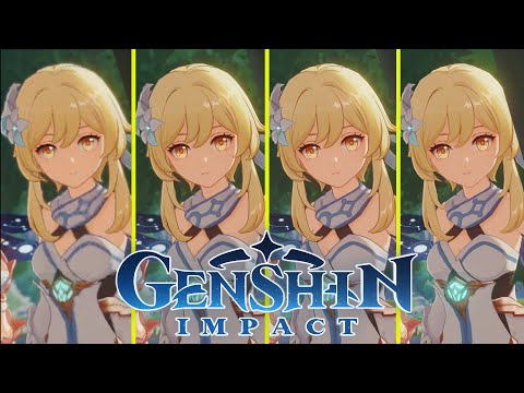 Genshin Impact Mobile vs PS4 vs PS4 Pro vs PC Graphics Comparison