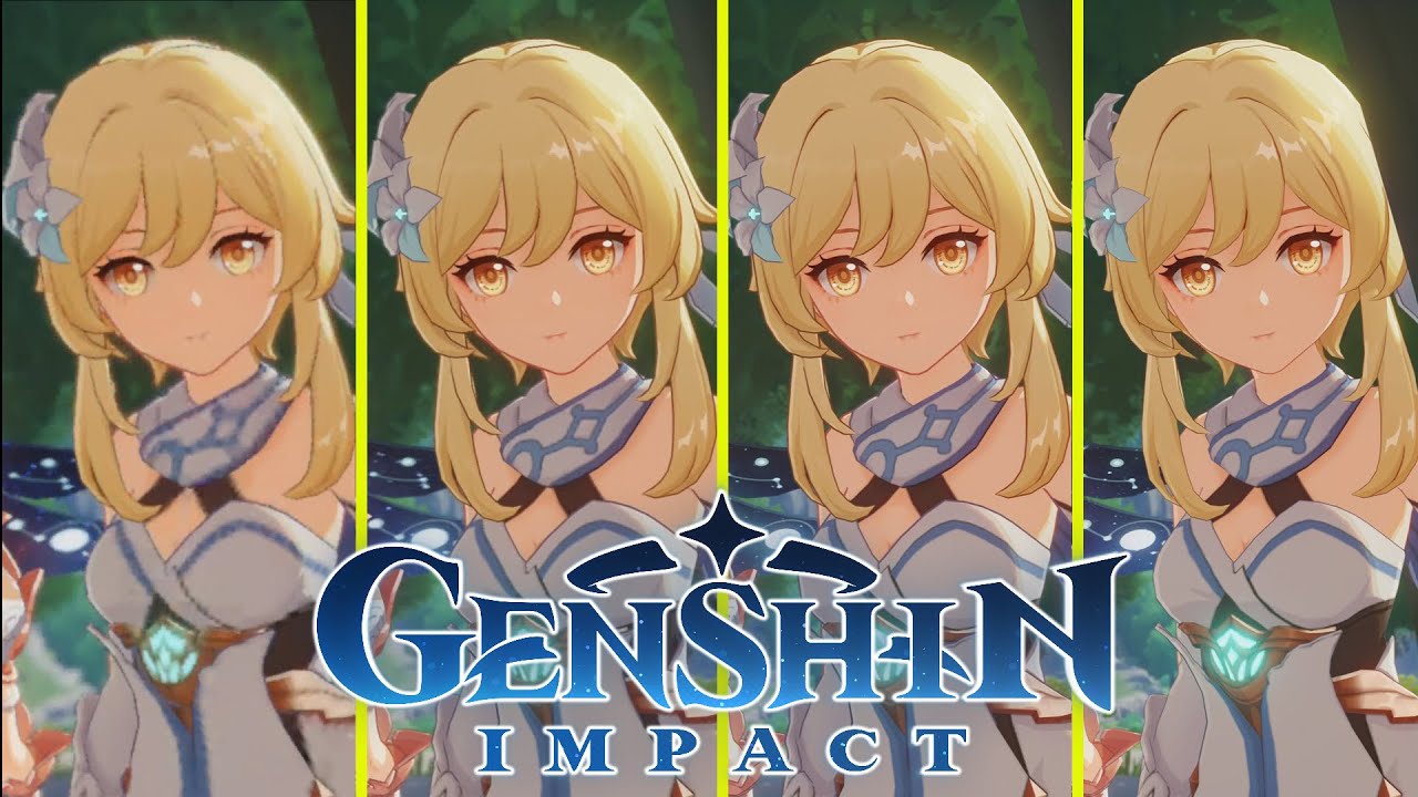 Genshin Impact Mobile vs PS4 vs PS4 Pro vs PC Graphics Comparison - YouTube