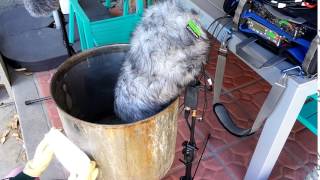 Kirsten Carey Records Dry Ice on a Metal Drum
